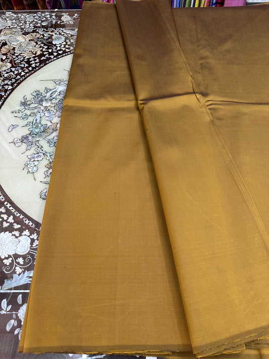 Thai Silk Plain Weave Brown (SKU-24125)