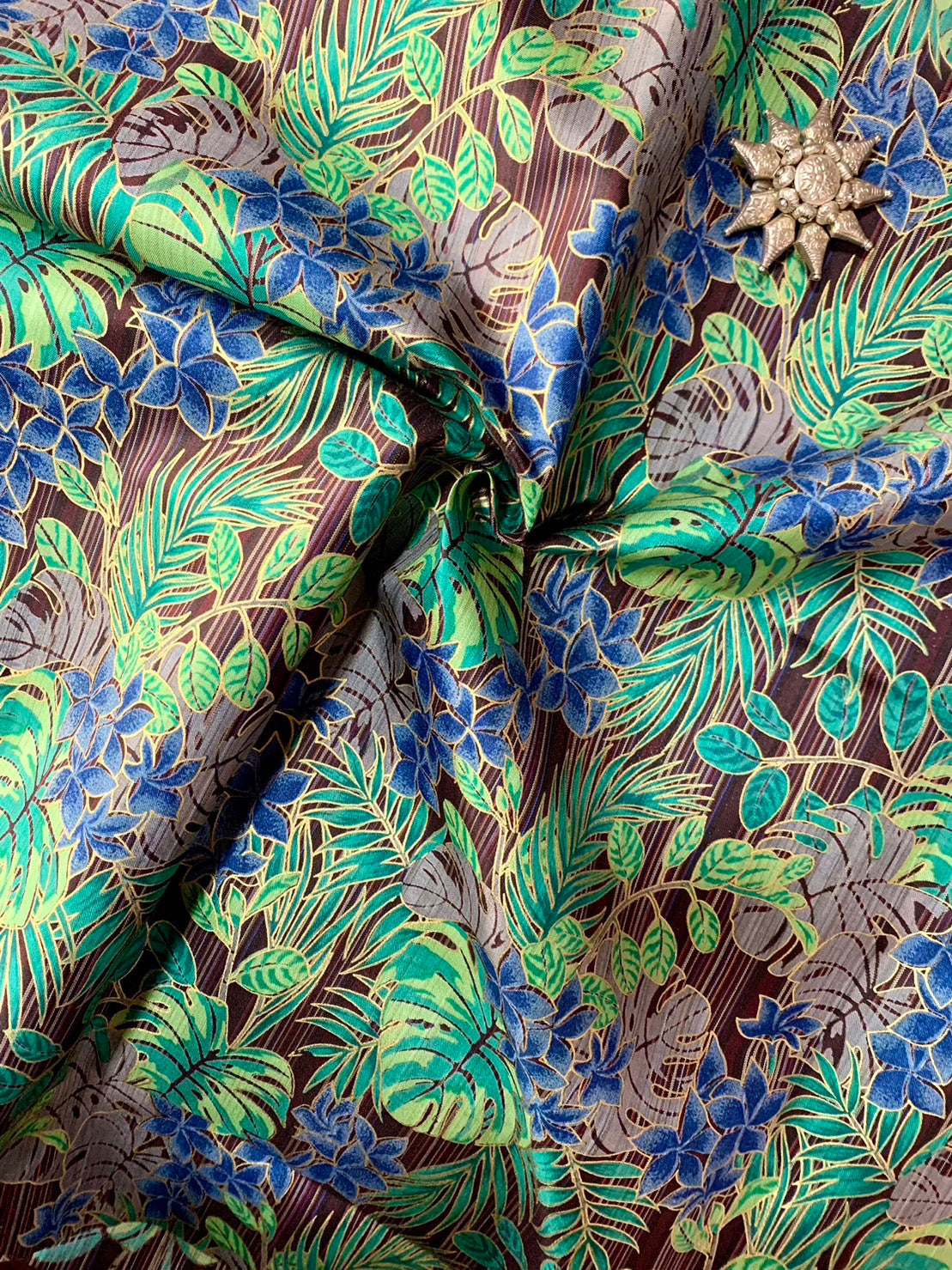 Thai Silk Printed Silk (SKU-22585)