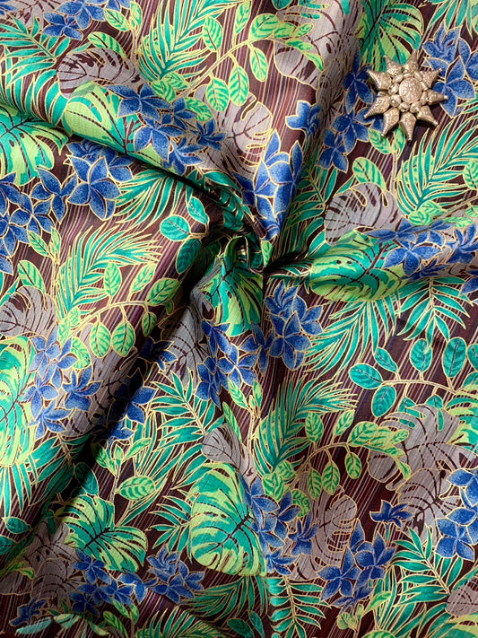 Thai Silk Printed Silk (SKU-22585)