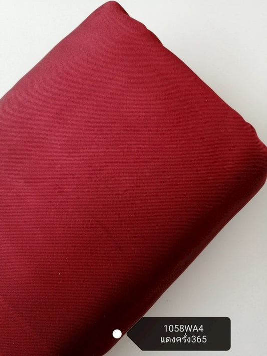 Thai Silk Plain Weave Brocade Red (SKU-42114)