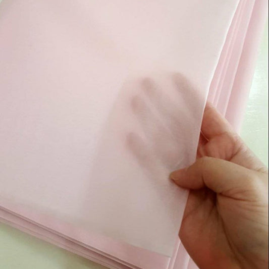 Thai Silk Organza / Sheer Silk Pink (SKU-44452)