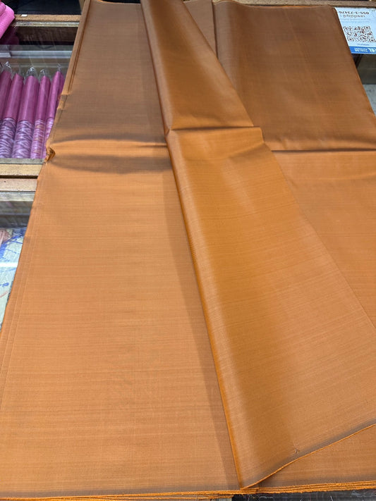 Thai Silk Plain Weave Brown (SKU-29635)
