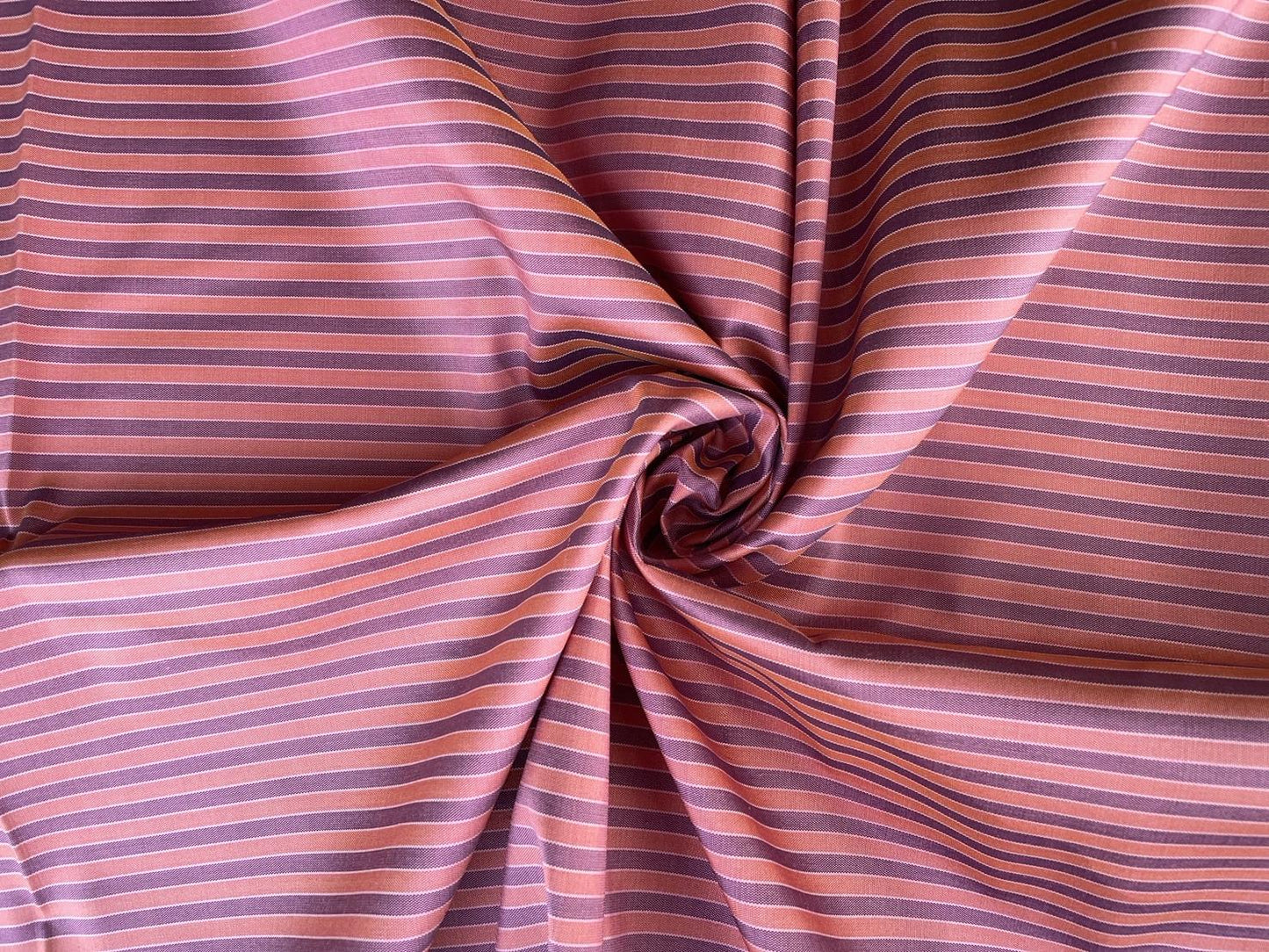 Thai Silk Striped Weave Pink (SKU-41569)