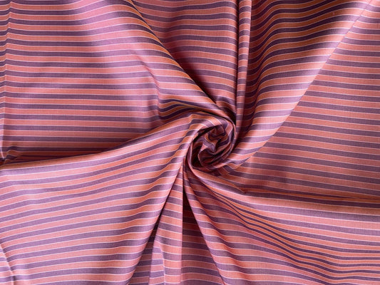 Thai Silk Striped Weave Pink (SKU-41569)