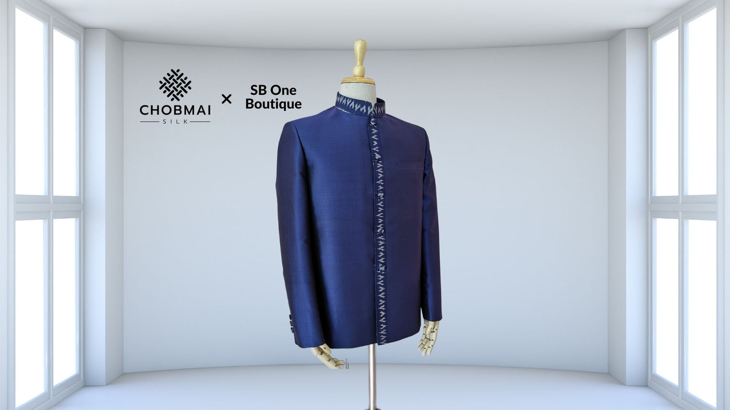 Men's suit cut style, silk chobmai x SBone, code CUT-SB04016633