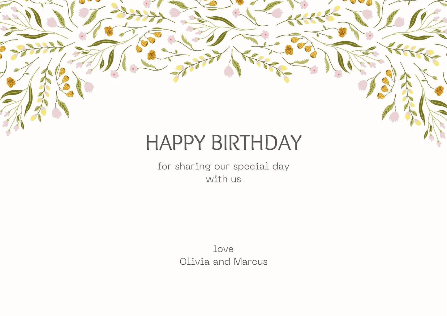 Greeting cards, gift card tags, birthday cards, thank you cards, size 14x10 cm, code TC-002, can specify the message according to the customer's request. (Notify message in the notes box)