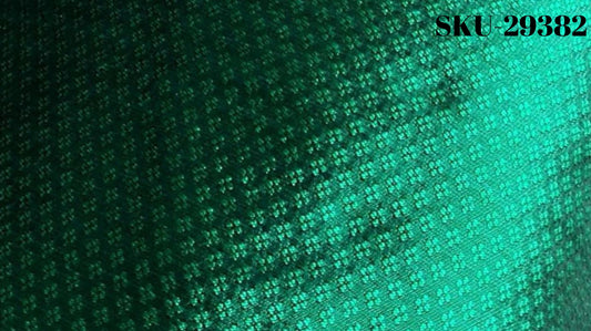 Thai Silk Plain Weave Brocade Green (SKU-29382)