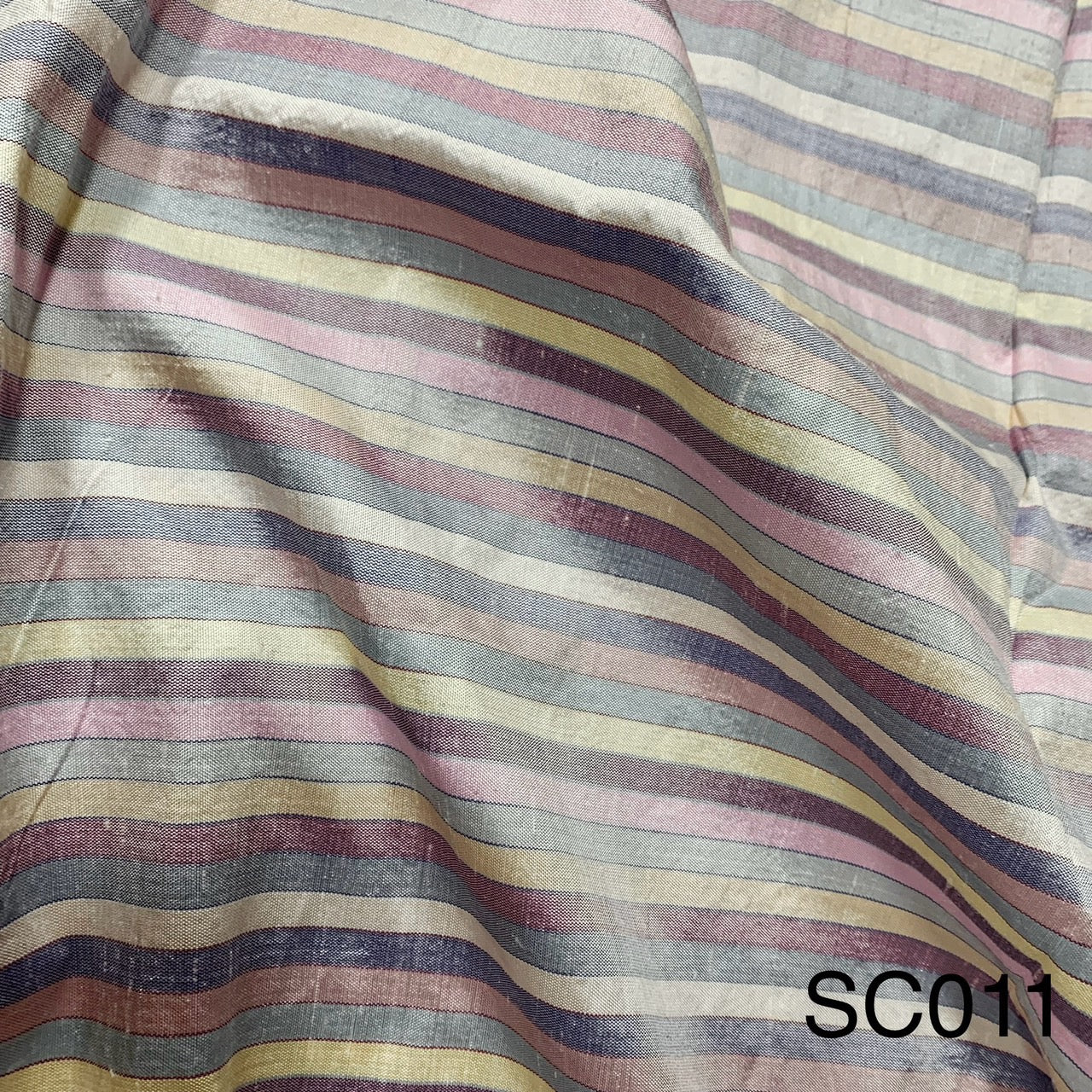 Thai Silk Stripe Pattern Coarse texture (SKU-33406)