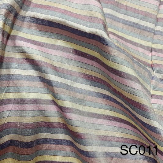 Thai Silk Stripe Pattern Coarse texture (SKU-33406)