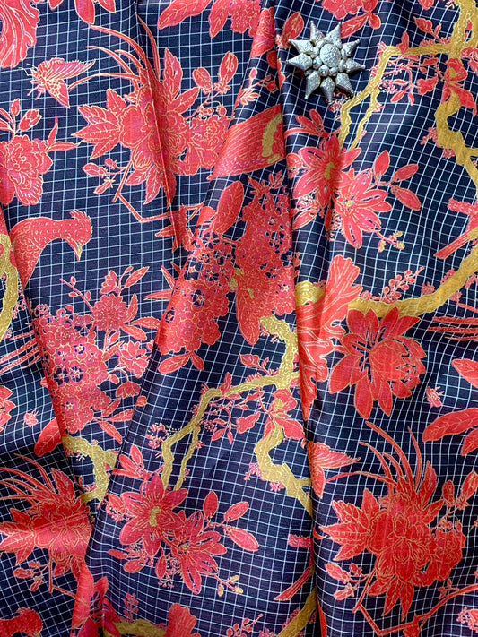 Thai Silk Printed Silk (SKU-22599)