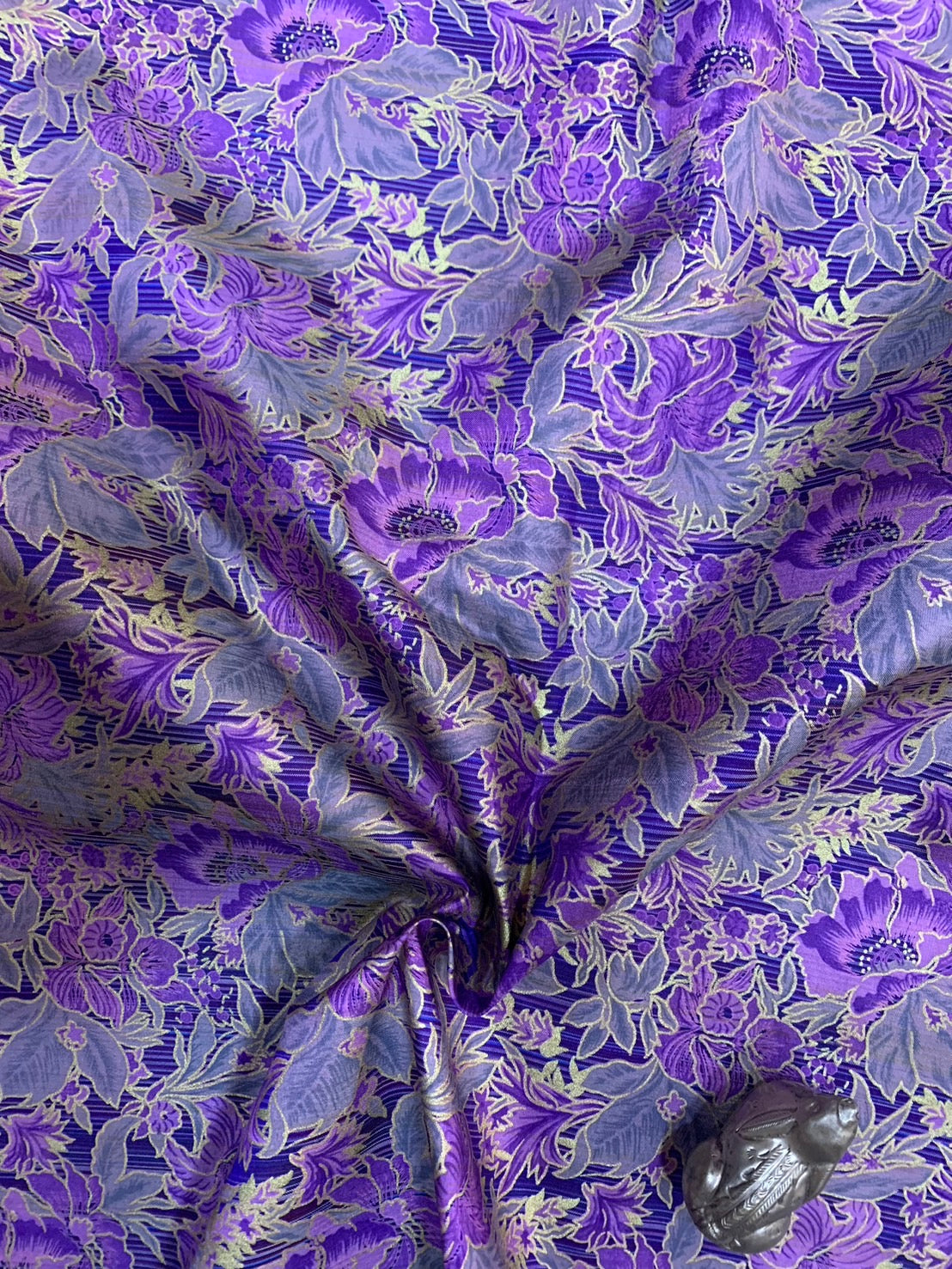 Thai Silk Printed Silk Coarse texture (SKU-25079)