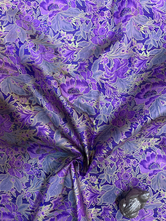 Thai Silk Printed Silk Coarse texture (SKU-25079)