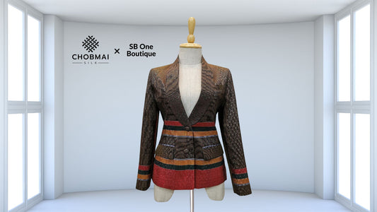 Women's suit cut style, silk chobmai x SBone, code CUT-SB04016634