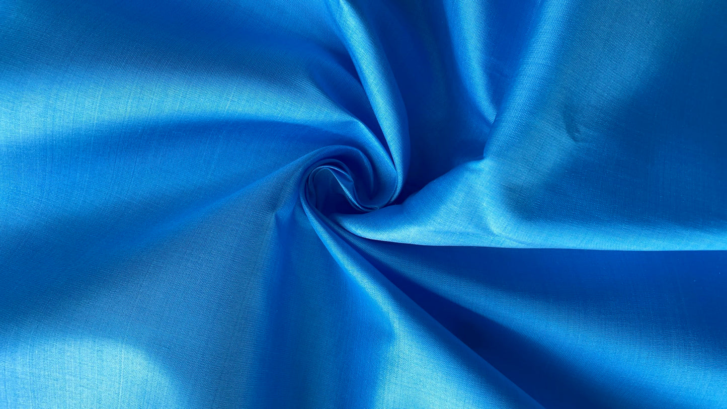 Thai Silk Plain Weave Blue (SKU-44522)